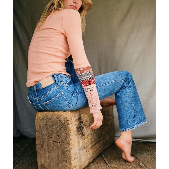 NWT Free People In The Mix Cuff / Desert Orange - Picture 2 of 5